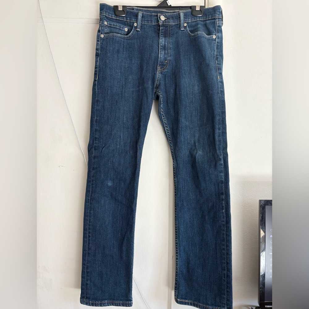 Levi's Classic Indigo Straight Jeans